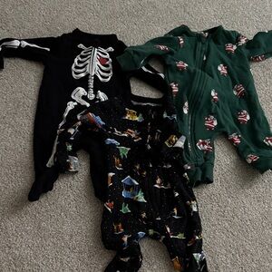 October baby Halloween & Christmas ready outfits